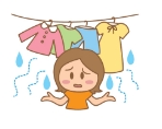 梅雨時期の高い湿度