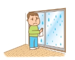 結露の水