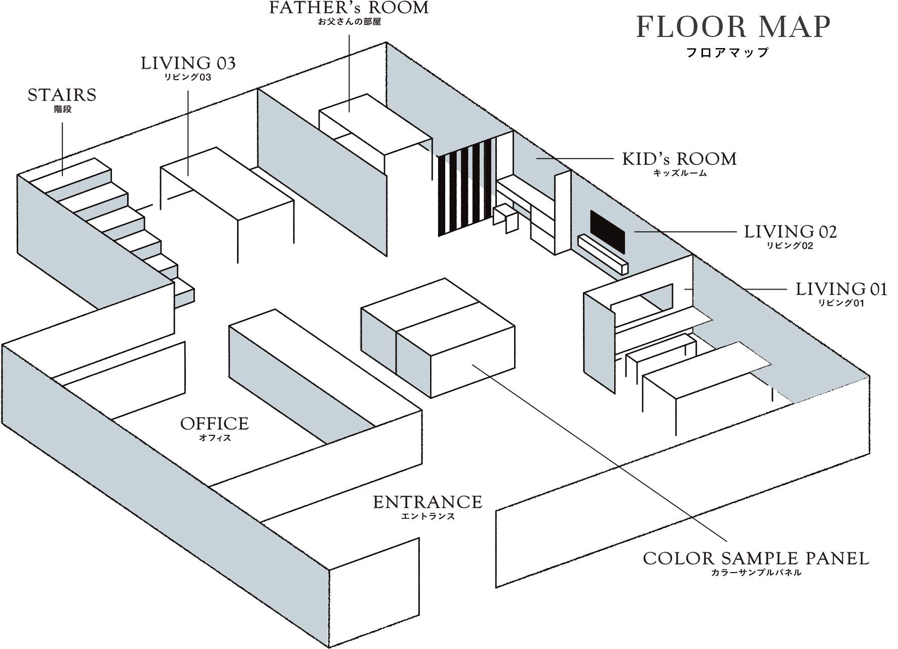 SHOWROOM - FLOOR MAP